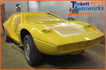 Classic Sports Car - paint respray